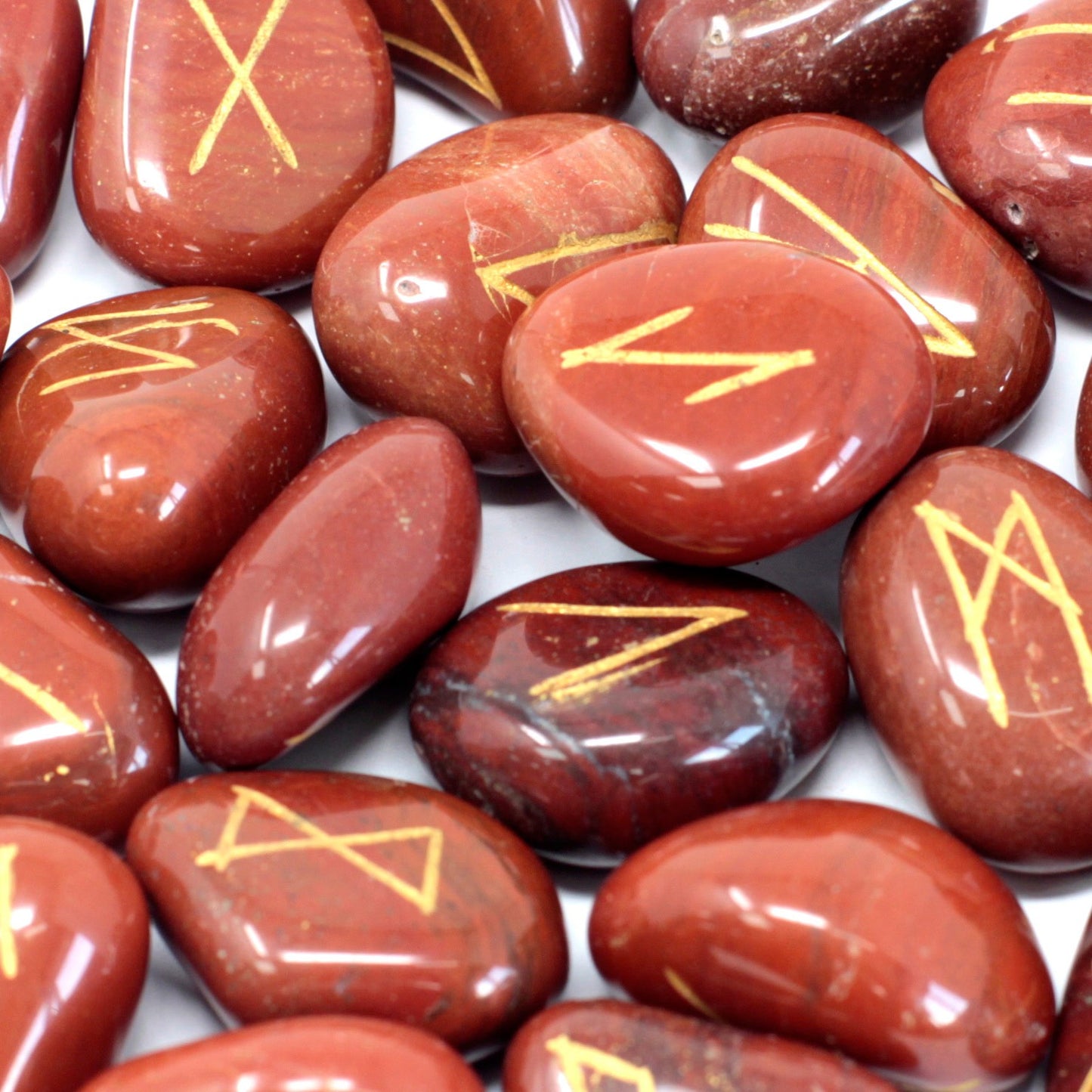 Runes divinatoires | Jaspe rouge