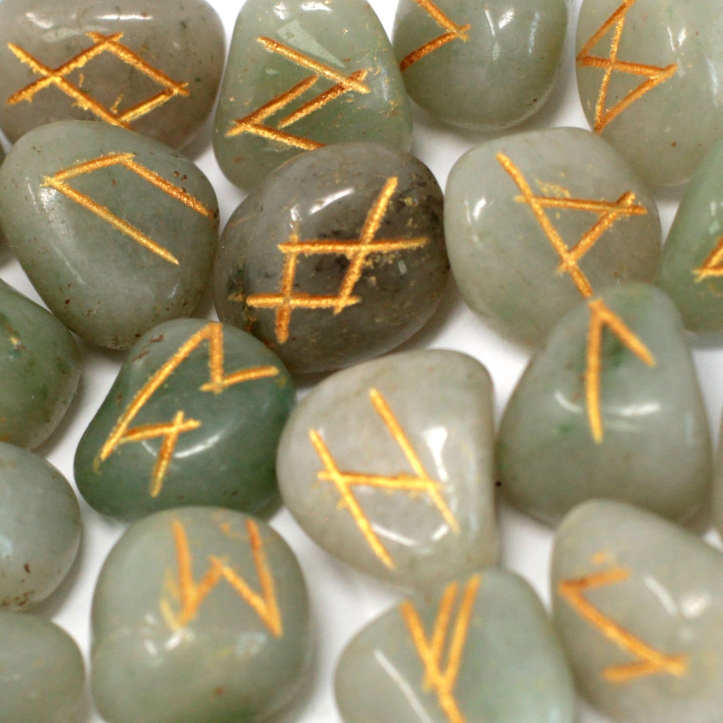 Runes divinatoires | Aventurine verte