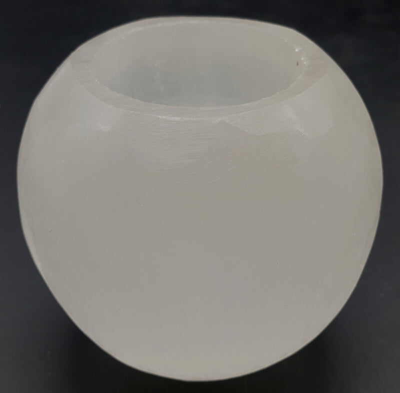 Bougeoir en Sélénite