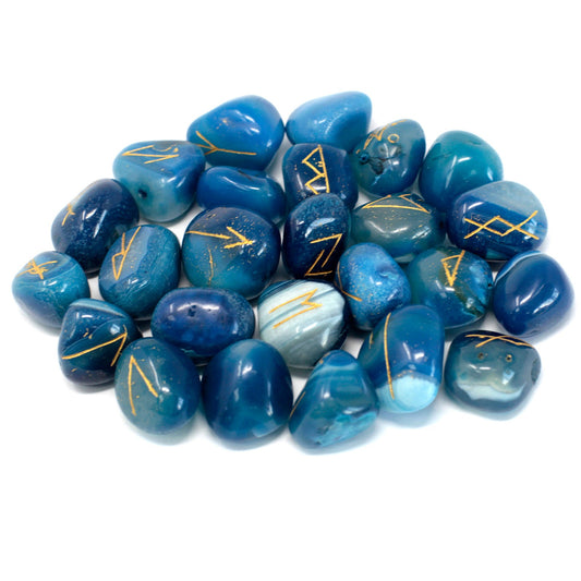 Runes divinatoires | Onyx bleu