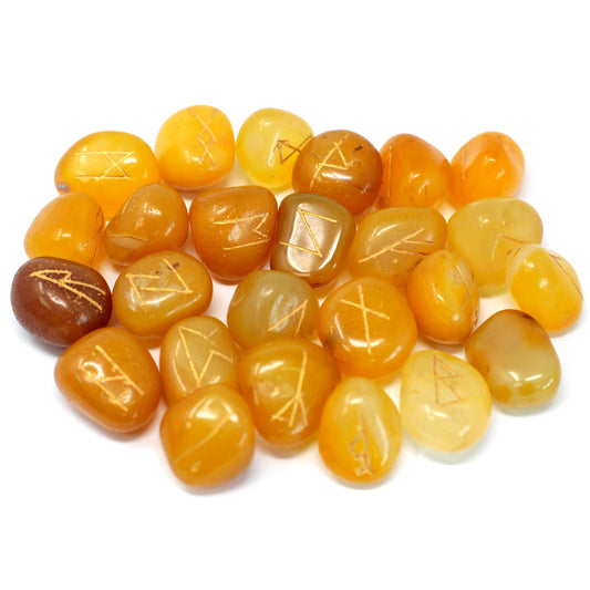 Runes divinatoires | Onyx jaune