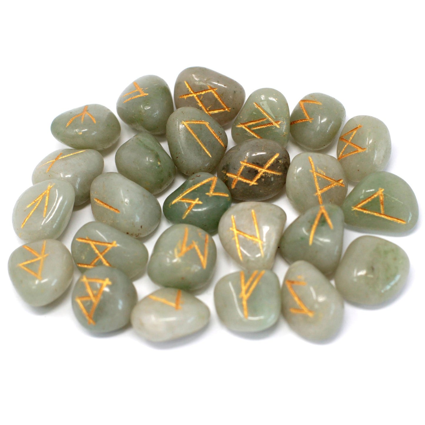 Runes divinatoires | Aventurine verte