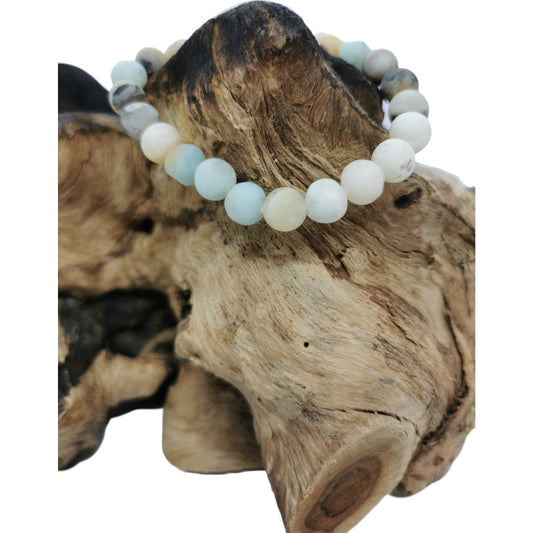 Bracelet | Amazonite multicolore | Tendresse